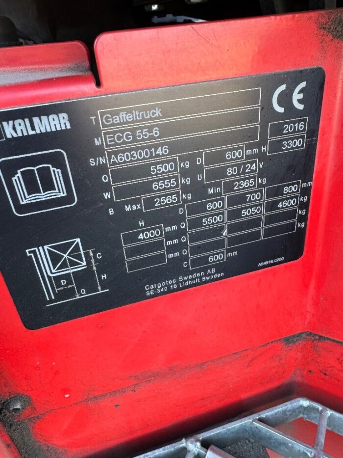 Kalmar truck ECG 55-6 - Bild 2